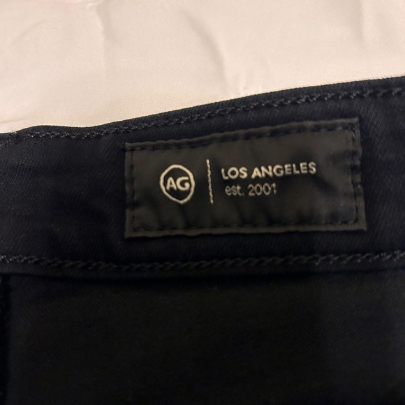 AG Very Black Womens Farrah Ankle High Rise Skinny Jeans Size 27R - Picture 7 of 11